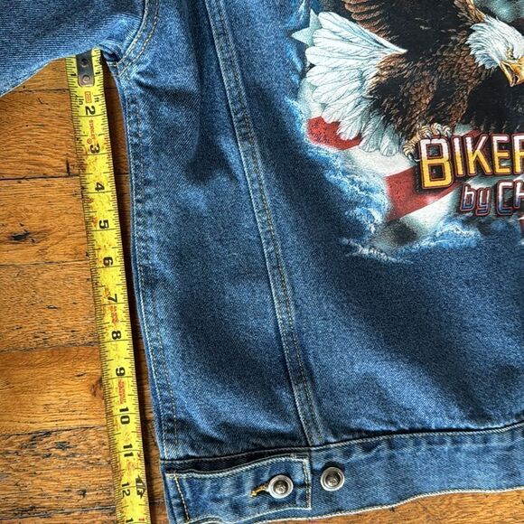 Denim BIKER Jacket - Picture 10 of 10